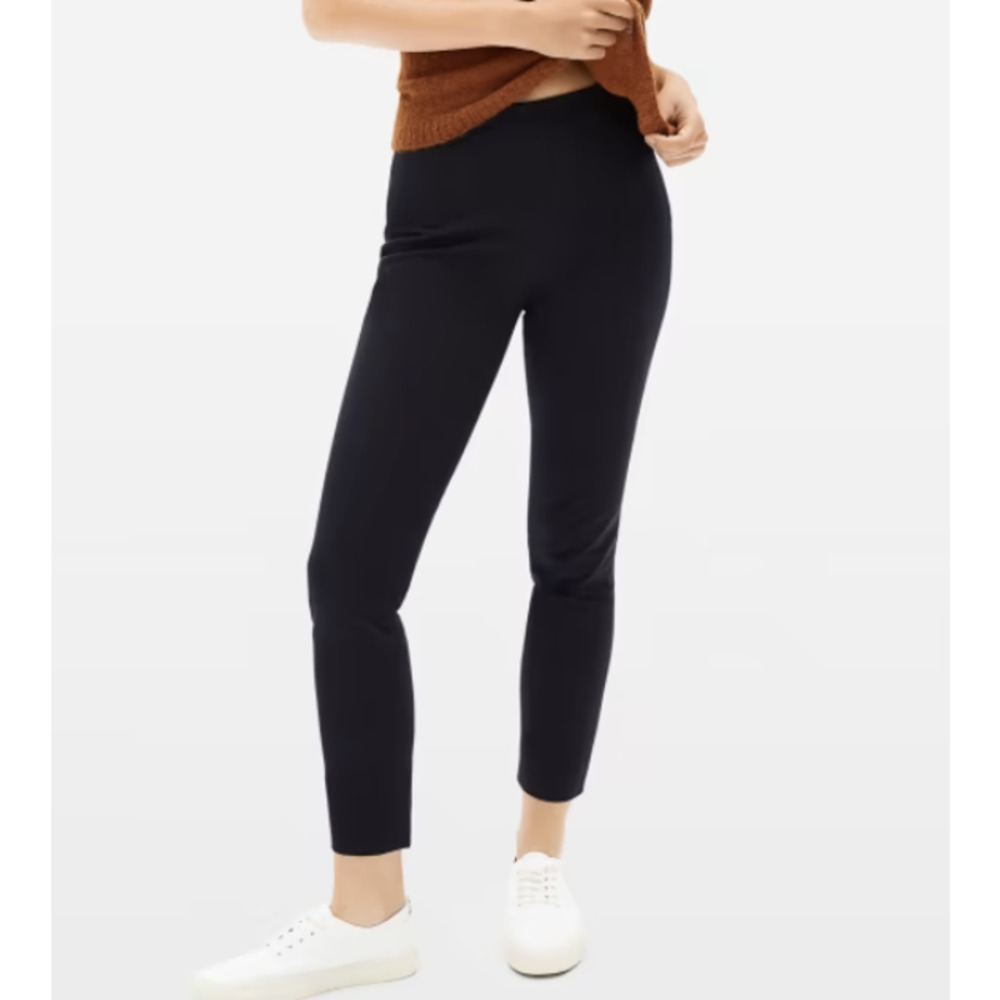 Everlane The Side-Zip Stretch Cotton Pant Women's size 10